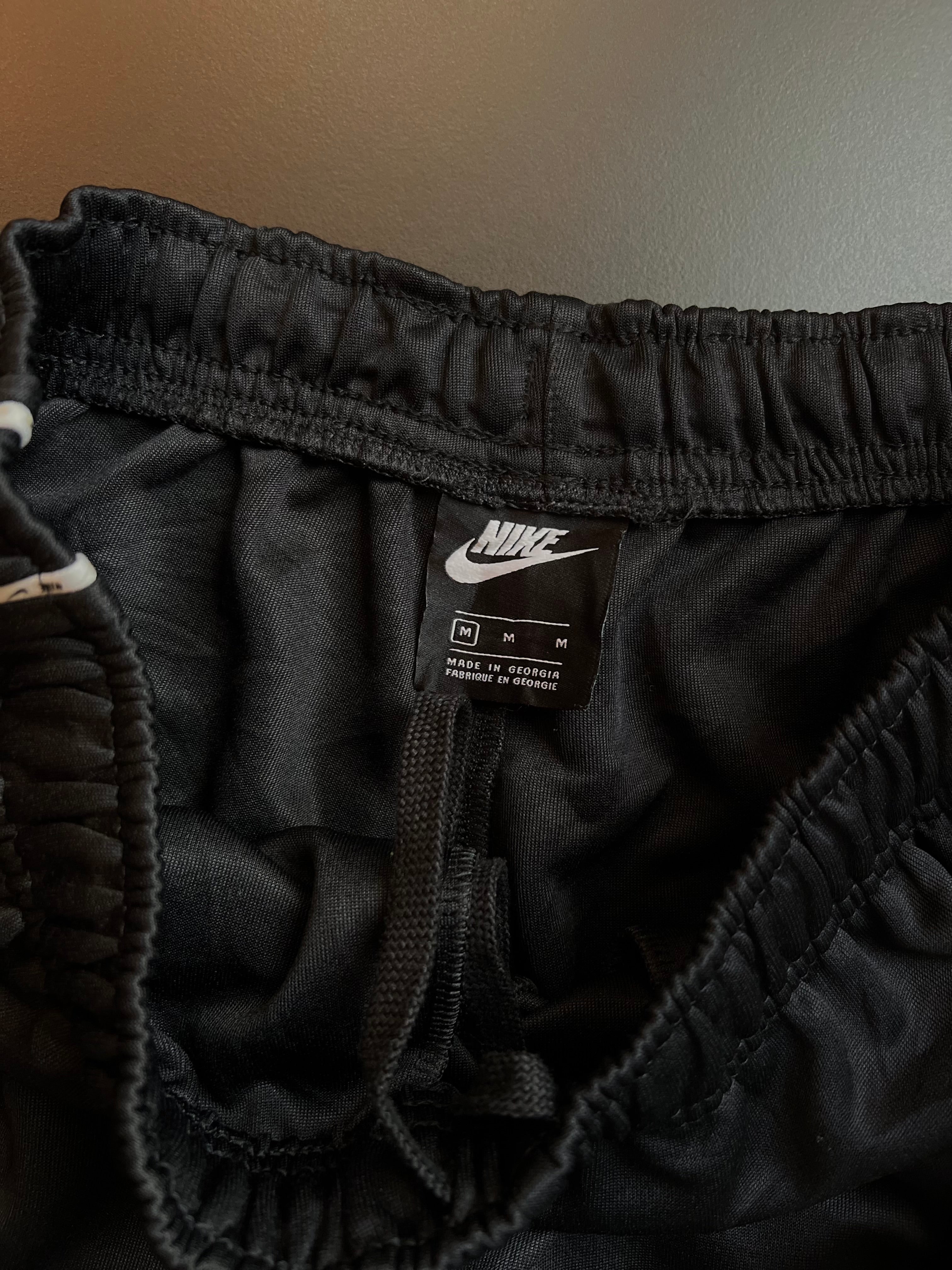Nike Joggers | Black | Side Stripe | M | Vintage Track Style