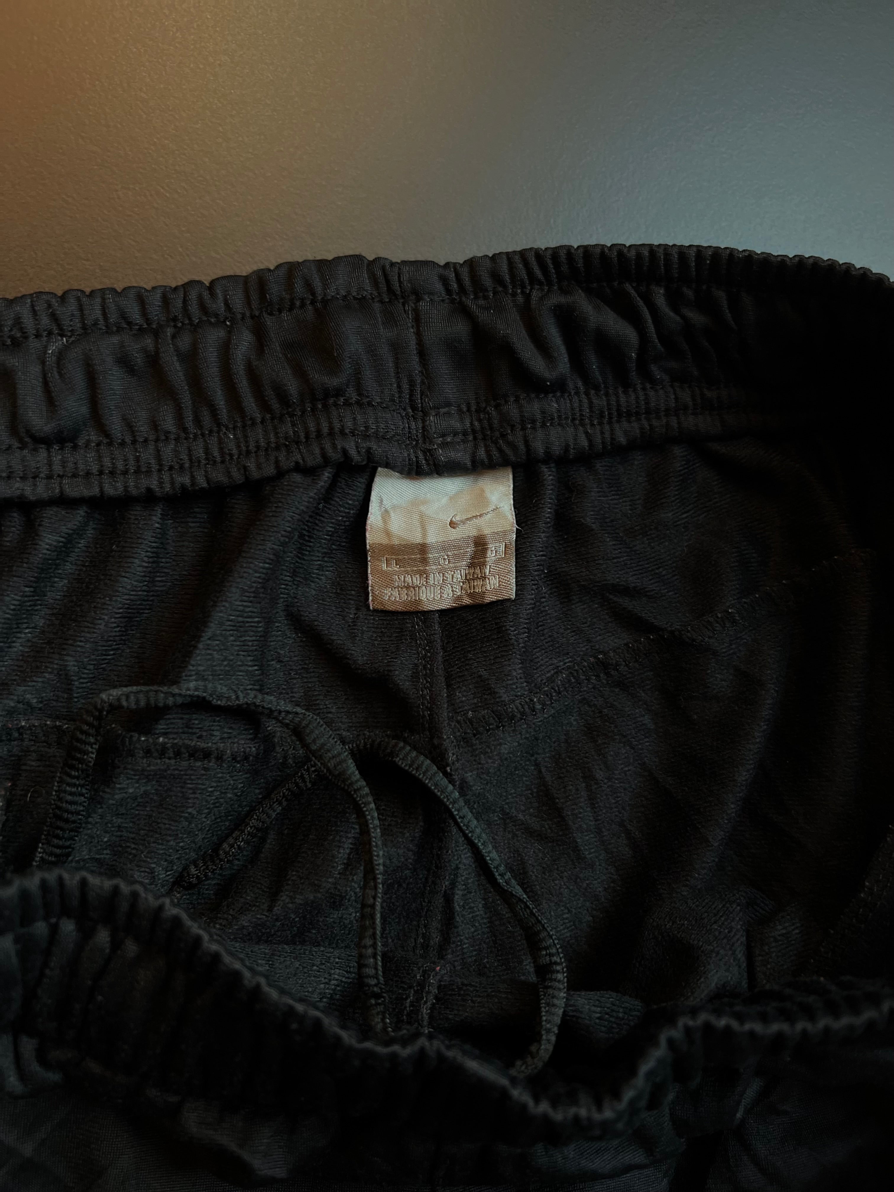 Nike Training Trousers | Black | White Piping | L / XL