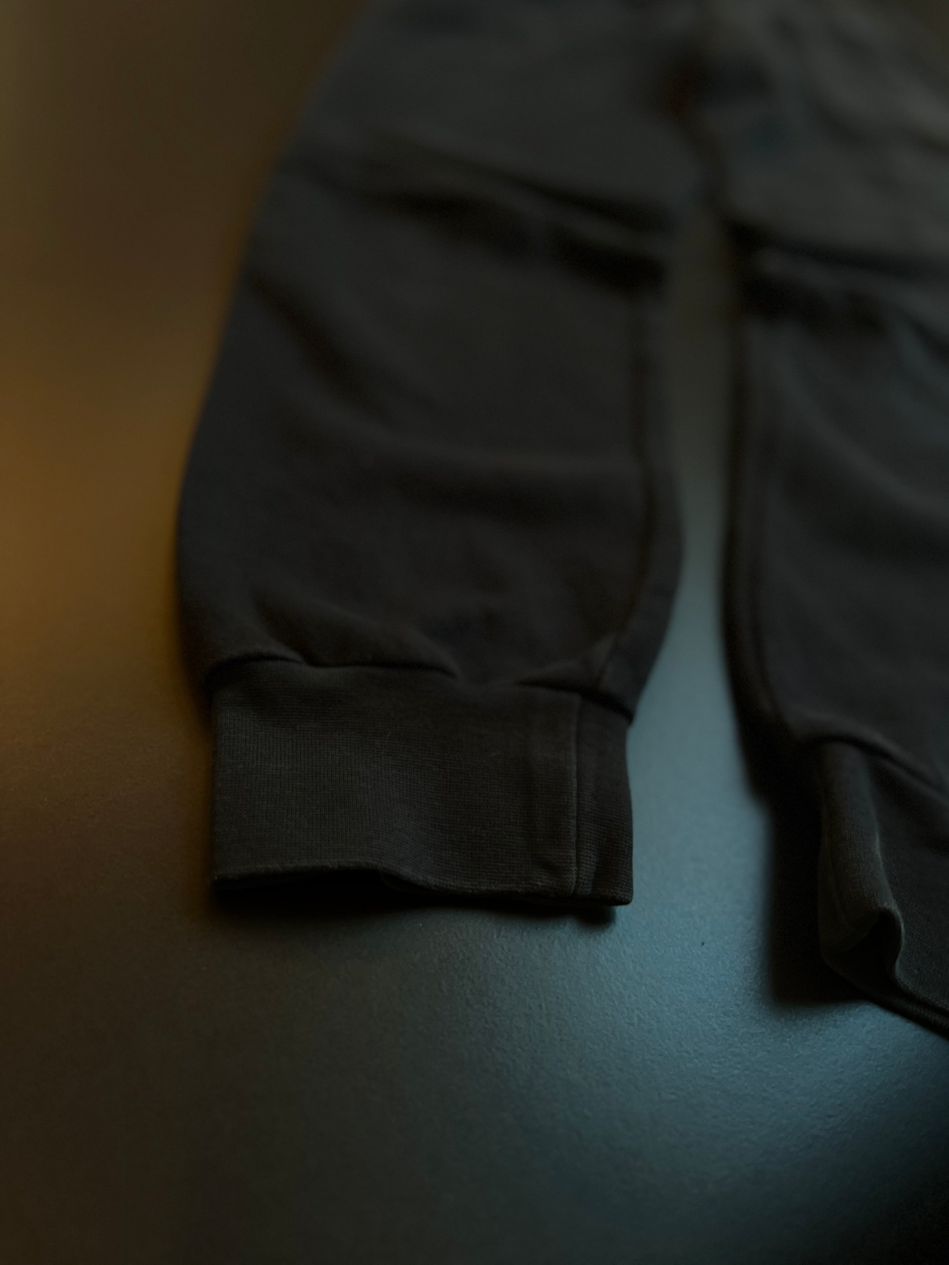 Adidas Vintage Joggers | Black | Side Logo Print | Tapered | S | Asia/US