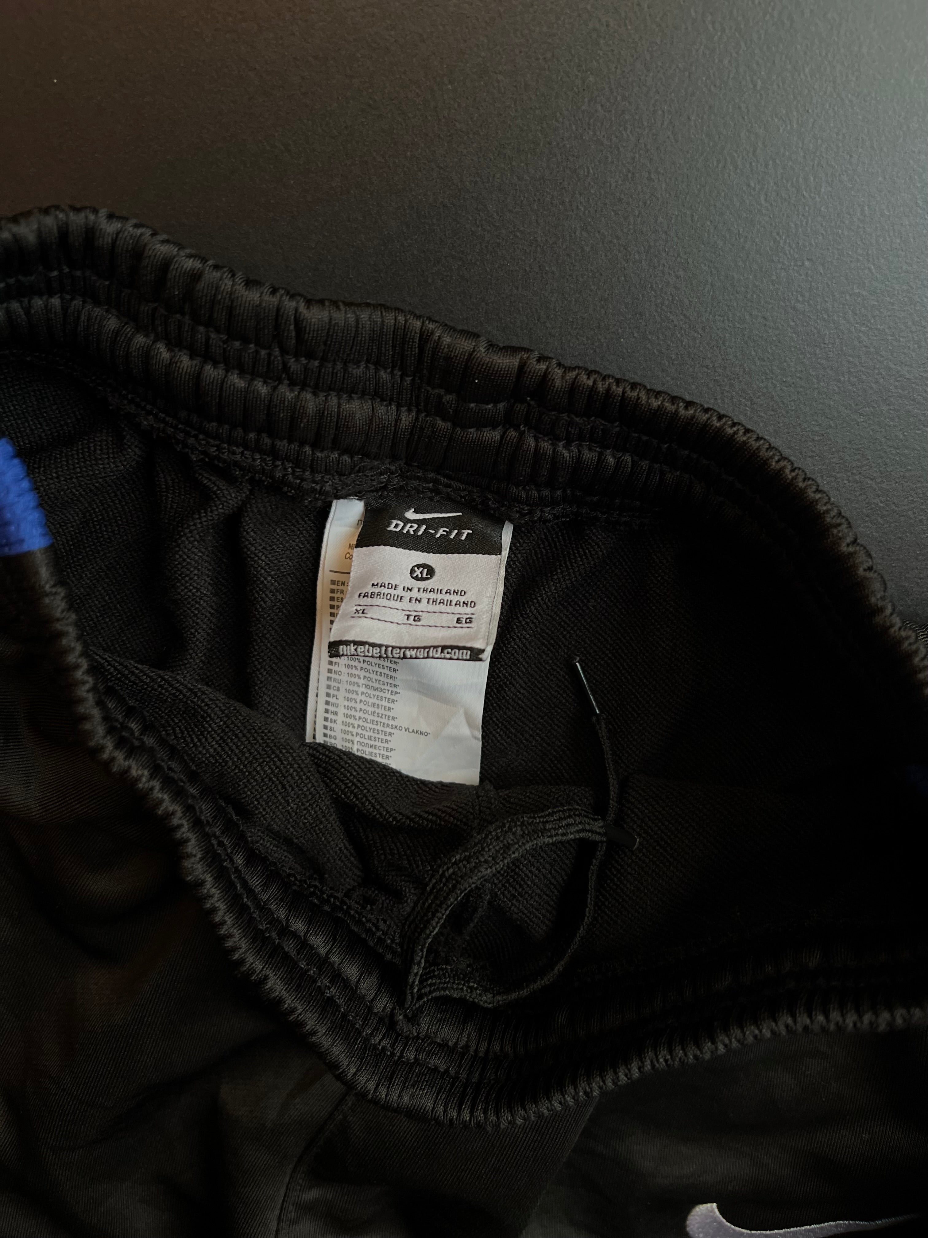 Nike Dri-Fit Training Trousers | Black Blue | FFF France | S / M | Rare