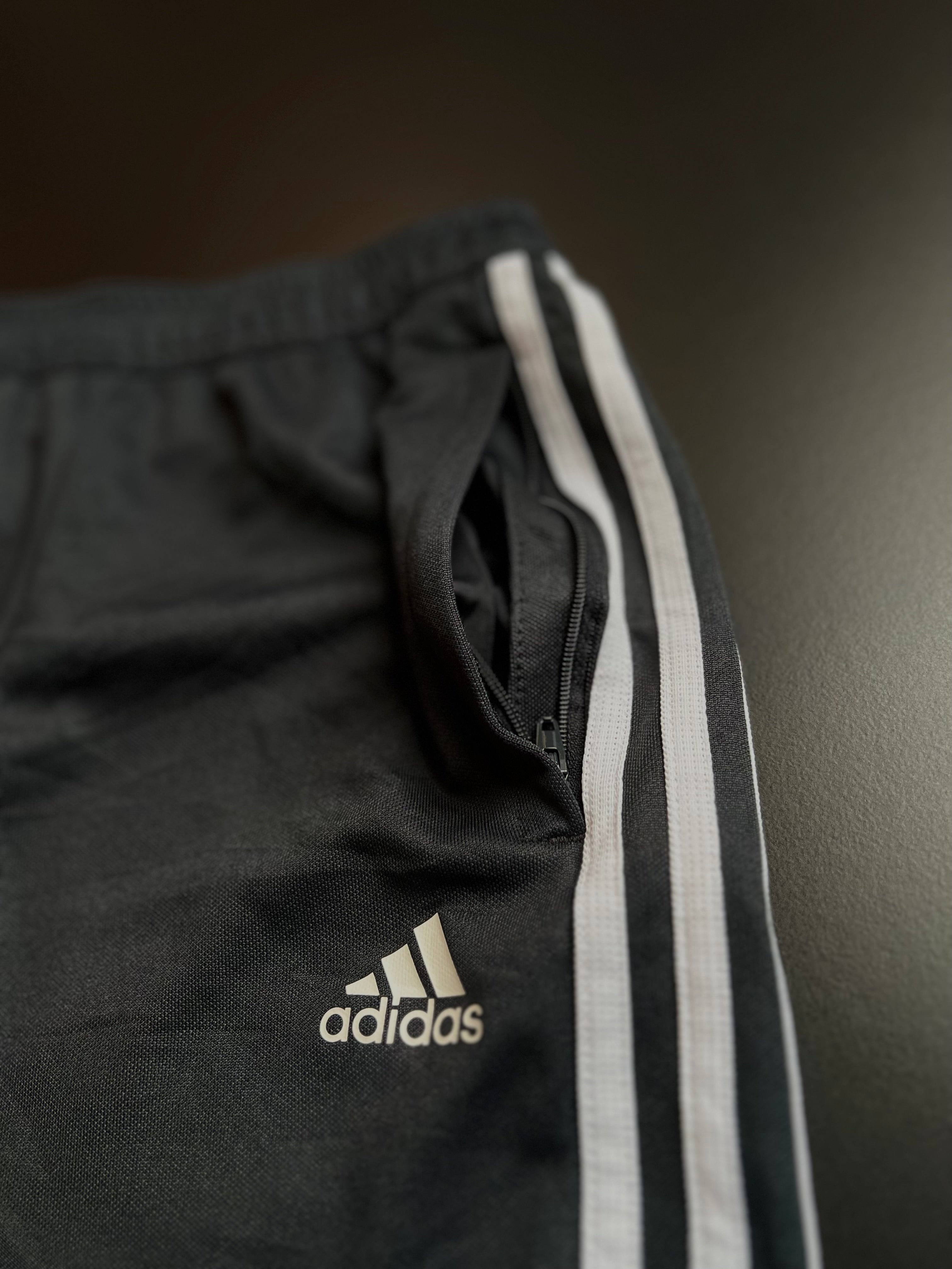 Adidas Vintage Joggers | Grey | 3-Stripes | Size 152 fits XS | Asia/US