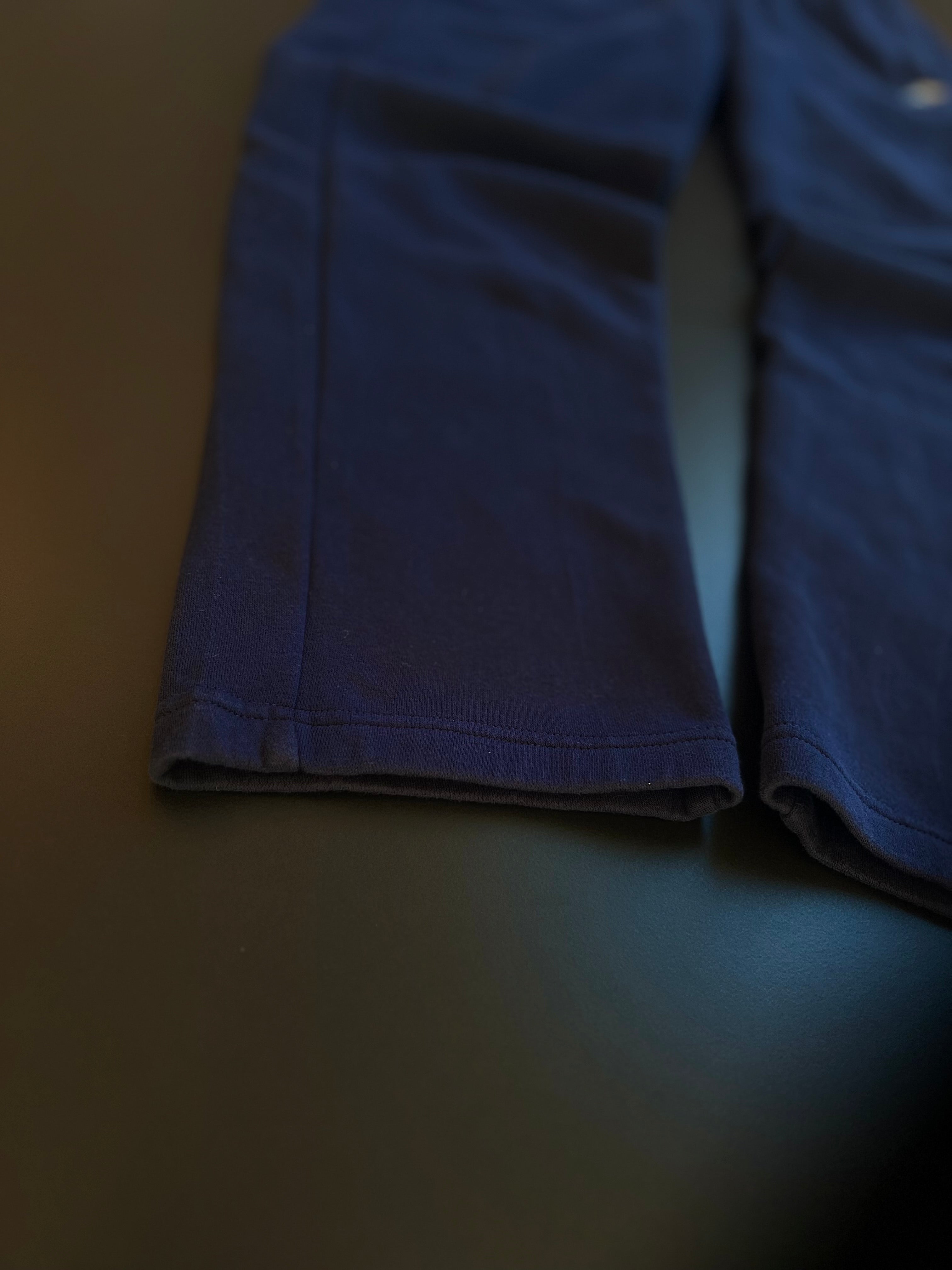 Adidas Vintage Joggers | Dark Blue | Open Leg | M | Minimalist | Asia/US