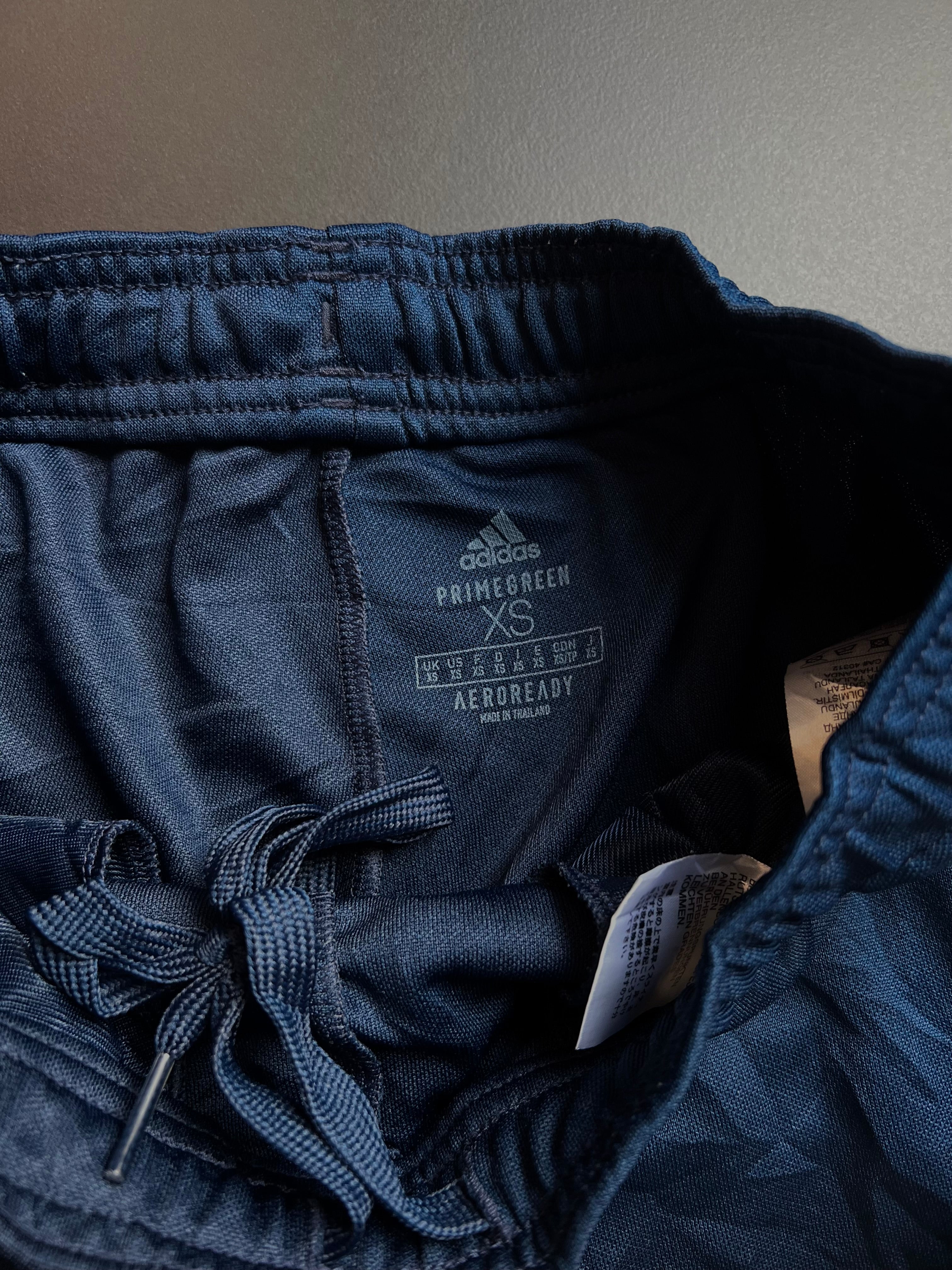 Adidas Vintage Joggers | Navy Blue | 3-Stripes | XS | Asia/US