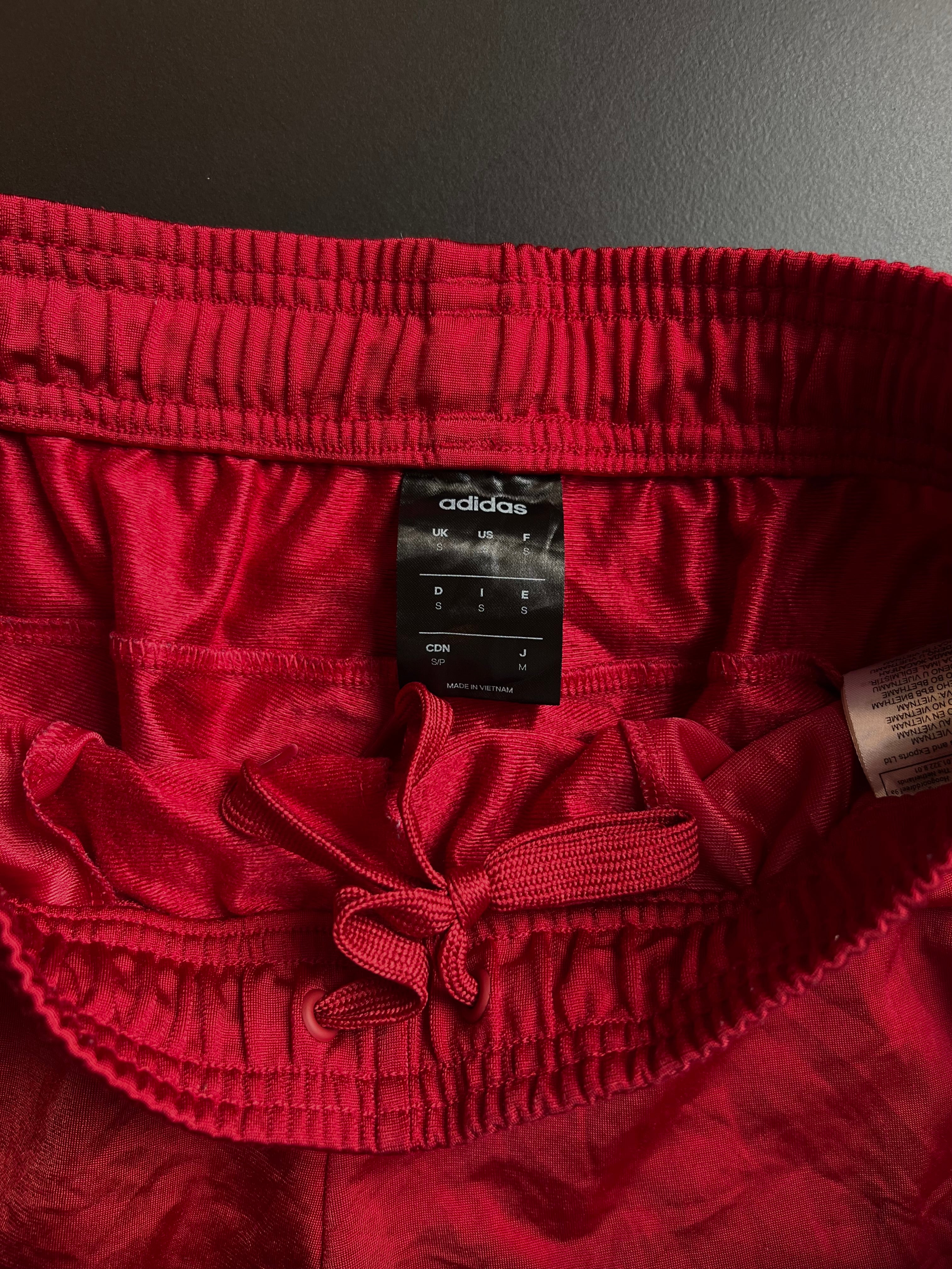 Adidas Vintage Joggers | Red | 3-Stripes | S fits M | Asia/US