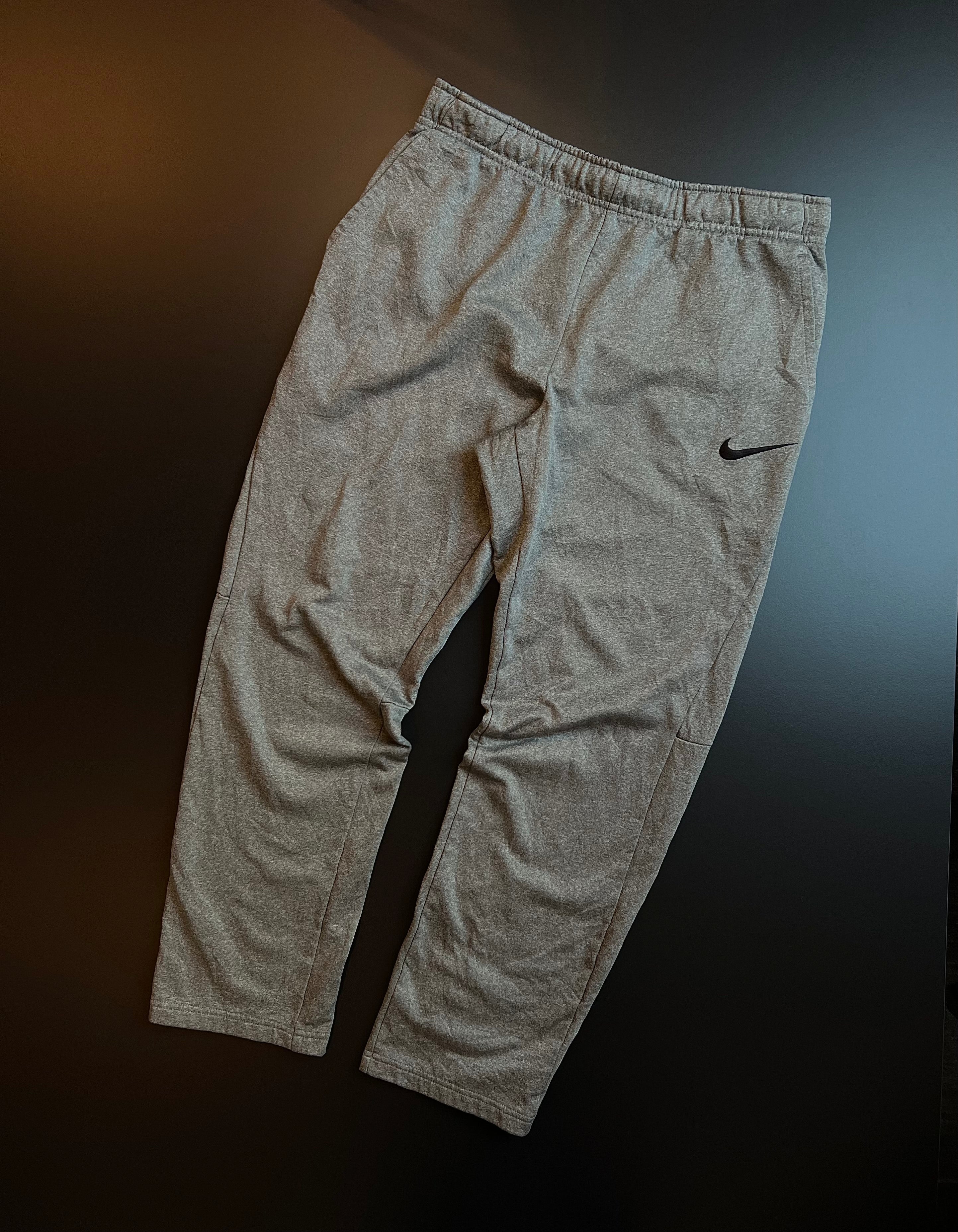 Nike Dri-Fit Joggers | Grey | Open Leg | M