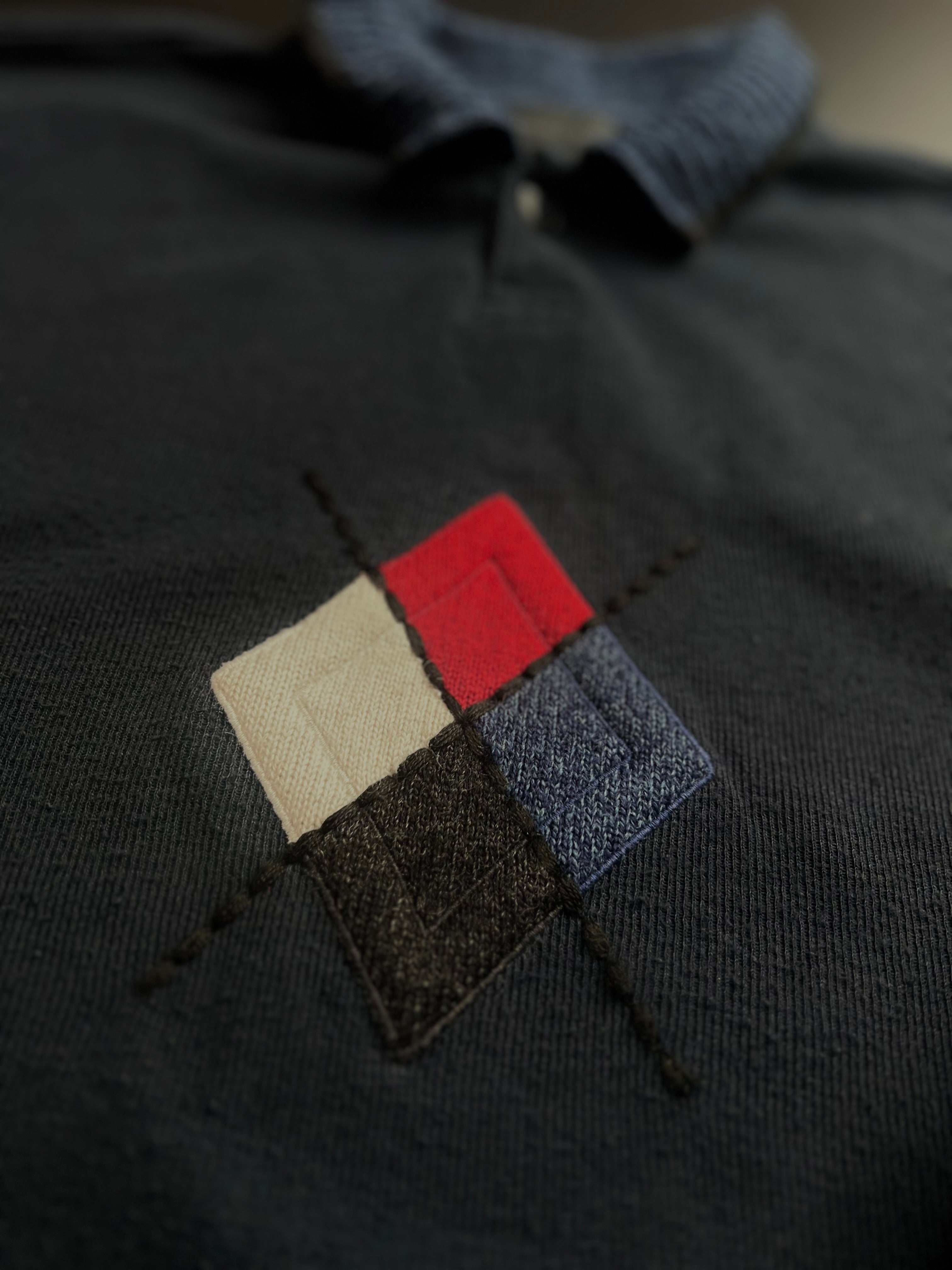 Carlo Colucci Vintage Knit Sweater | Navy | XL / L | 90s