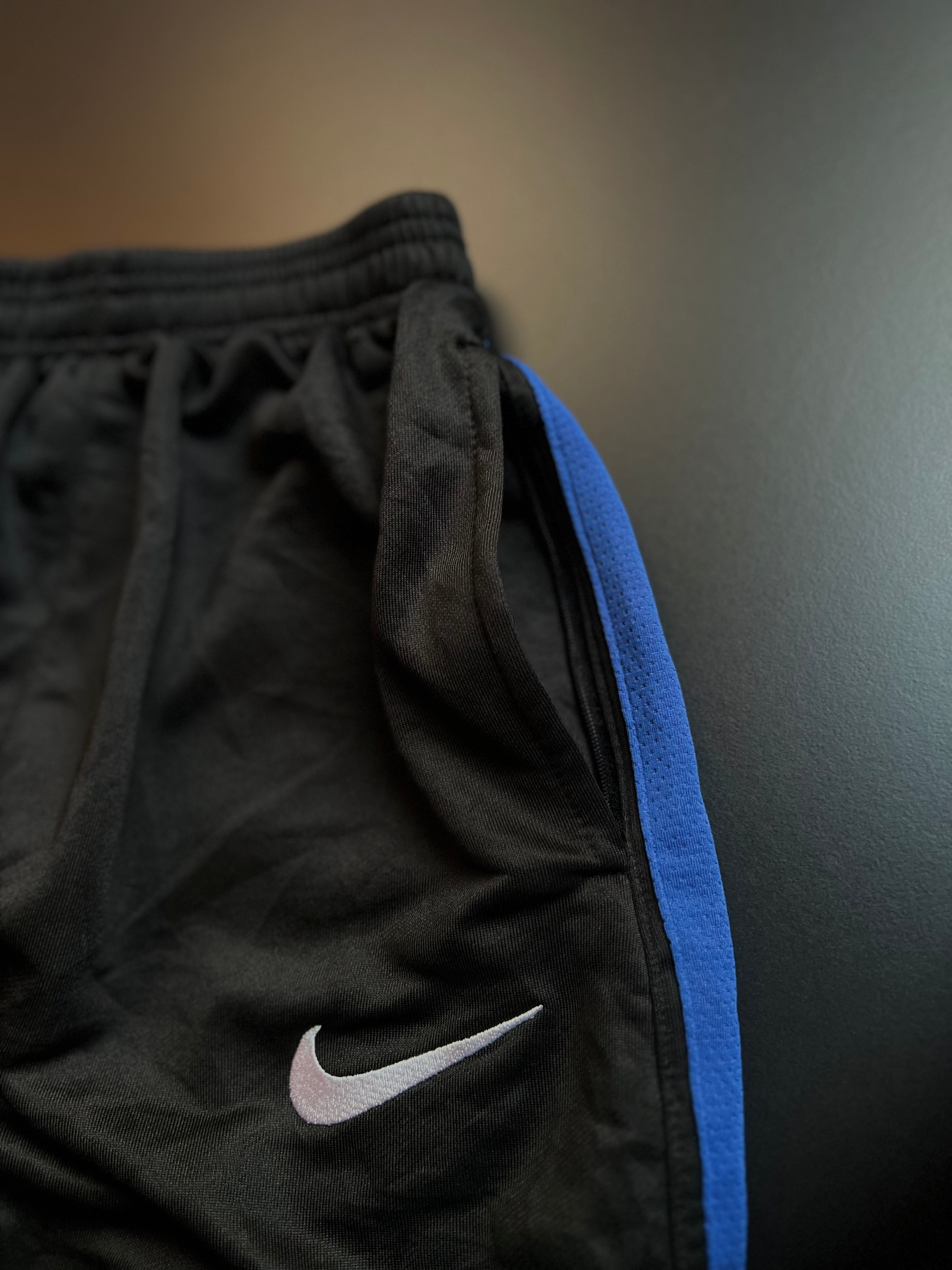 Nike Dri-Fit Training Trousers | Black Blue | FFF France | S / M | Rare